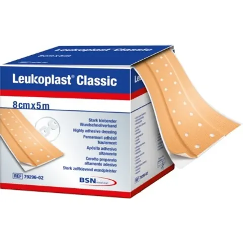 Leukoplast Classic Pflaster 8 cmx5 m Rolle – Bild 1