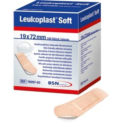 Leukoplast Soft Strips 19x72 mm – Bild 1