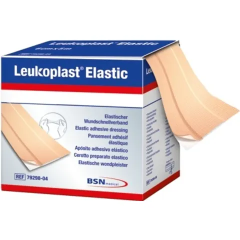 Leukoplast Elastic Pflaster 8 cmx5 m Rolle – Bild 1