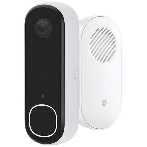 ARLO ESSENTIAL 2 Video Doorbell 2K With – Weiß – Bild 1