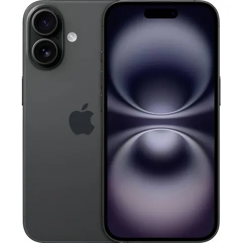 Apple iPhone 16 - 128GB - Zwart – afbeelding 1