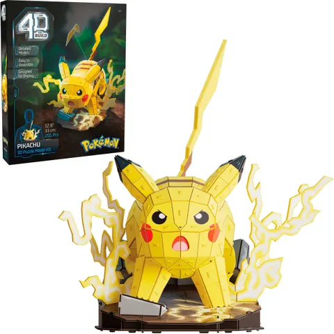 Spin Master 4D Build Pokémon - Pikachu – image 1