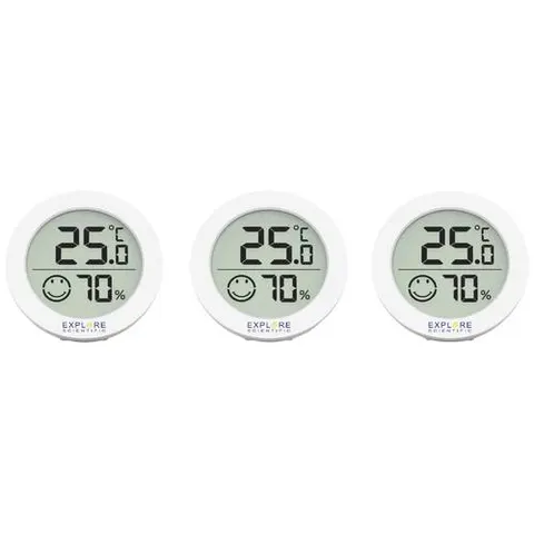 Explore Scientific Thermo- en hygrometer Wit – afbeelding 1