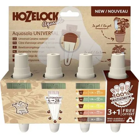 Hozelock Aquasolo Green Medium - 3+1 pack – afbeelding 1