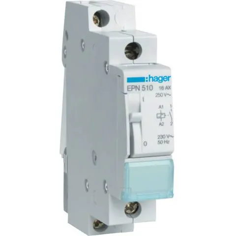 Hager EPN Bistable Relay - EPN510 - E2ZNM – afbeelding 1