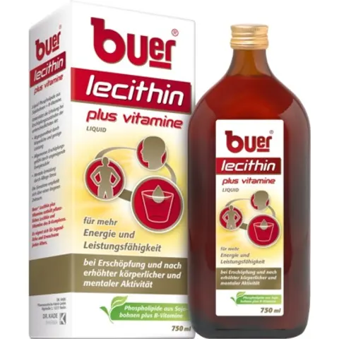 BUER LECITHIN Plus Vitamine flüssig 750 ml Flüssigkeit – Bild 1