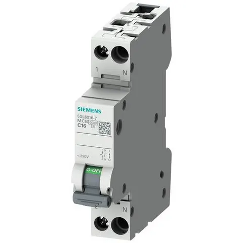 Siemens Stroomonderbreker - 5SL60106 - E2NWA – afbeelding 1