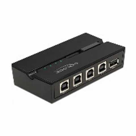 Delock USB 2.0 Switch 4 PC to 1 device – afbeelding 1