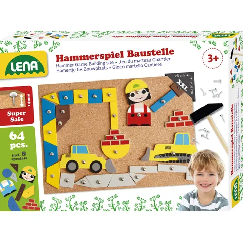 Lena Hammerspiel Baustelle – mehrfarbig – Bild 1