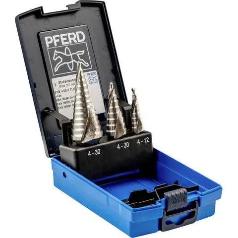PFERD TOOLS Stufenbohrer-Set HSSE Co5 3-tlg. – Bild 1