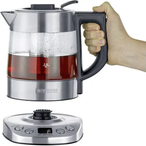 Bouilloire sans fil 1l 2200w température réglable Severin WK3473 – image 1