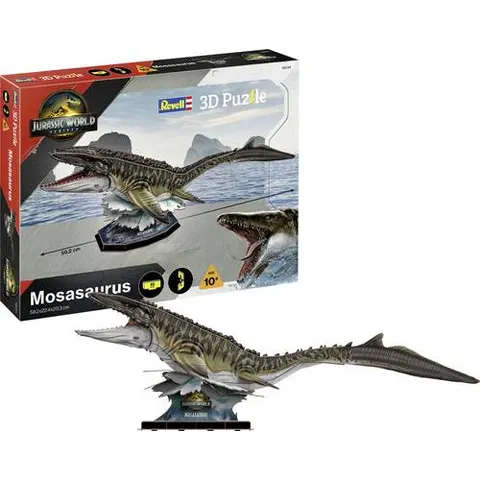 Puzzle 3D Jurassic World : Mosasaurus 83 pcs - Revell – image 1