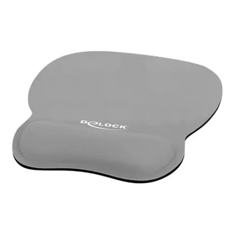 Delock 12698 Mauspad Ergonomisch, Flexibel Grau – Bild 1