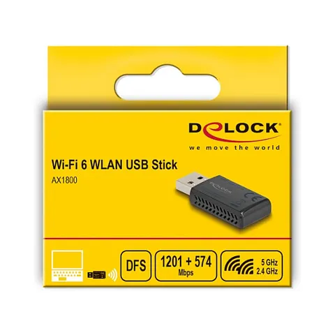 DELOCK 12772 - WLAN adapter, USB, 1775 MBit/s – image 1
