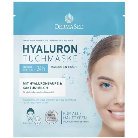 Dermasel Hyaluron Tuchmaske – Bild 1