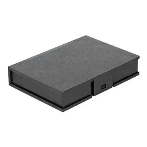 "DELOCK 18372 - Protection box for 3.5"" HDD, black" – image 1