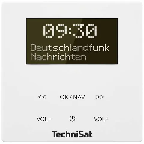 Technisat Digitradio UP 55 - wit - inbouwradio – afbeelding 1