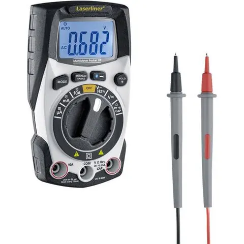 Multimètre professionnel Laserliner MultiMeter Pocket XP (083.036A) – image 1