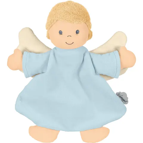 Sterntaler Schmusetuch Schutzengel M – hellblau – Bild 1