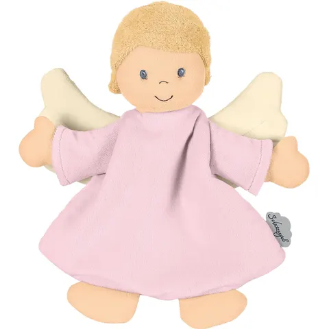 Sterntaler Schmusetuch Schutzengel M – rosa – Bild 1