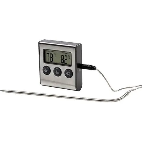 Xavax 111381 Grillthermometer Edelstahl – Bild 1