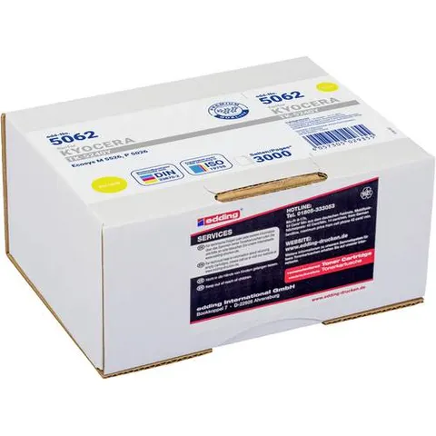 EDDING EDD-5062 - Tóner, KYOCERA, amarillo, TK-5240, recarga – imagen 1