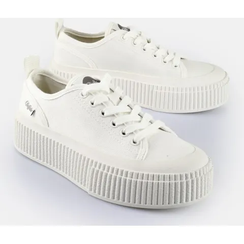 Buffalo MADISON LOW Dames Sneakers - wit - EU38 – afbeelding 1