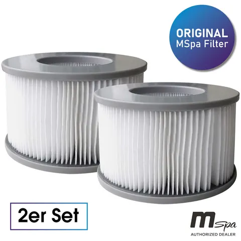 Brast Whirlpool MSpa Filter 2er Set – Bild 1