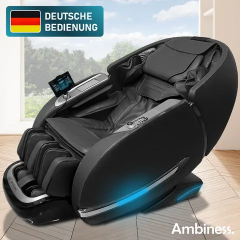 Ambiness Massagesessel YUNA schwarz – Bild 1
