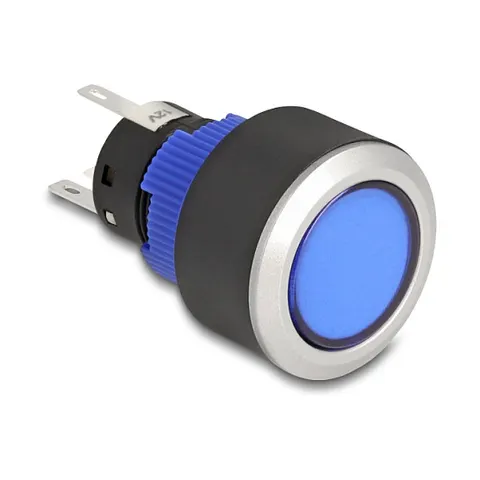 DELOCK 22049 - Push Button for Installation 22 mm 5 x solder connection actuato – image 1