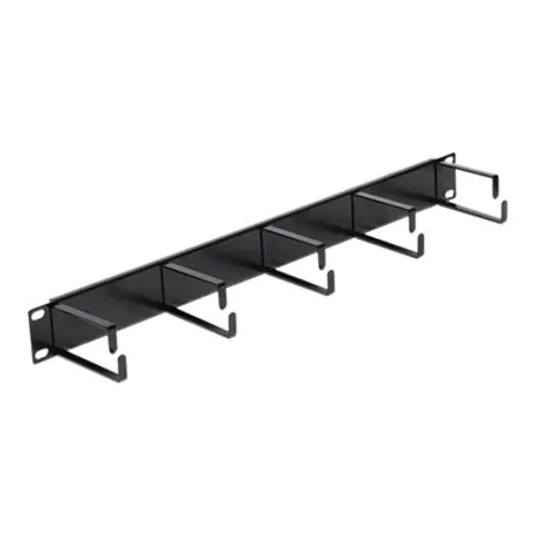 19'' Kabel Management Panel - zwart – afbeelding 1