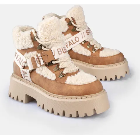 Buffalo ASPEN COM MID Dames Laars - beige/bruin - EU36 – afbeelding 1