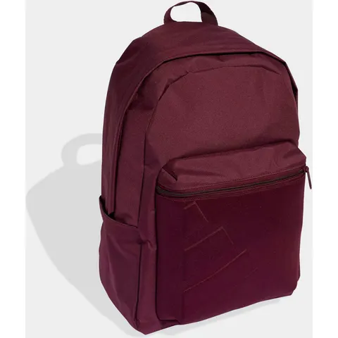 Rucksack ADIDAS PERFORMANCE "ESSENTIALS EMBOSSED LOGO", rot (maroon), Rucksäcke, Obermaterial: 100% Polyester, Rucksack, für Fitness und Freizeit, mit mehreren – Bild 1