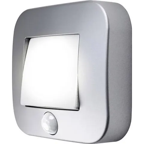 OSRAM NIGHTLUX HALL night light, silver sensor, battery IP54 – image 1