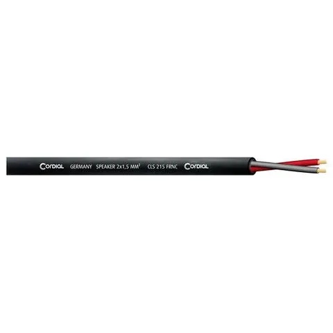 Cordial CLS 215 Black FRNC Negro – imagen 1