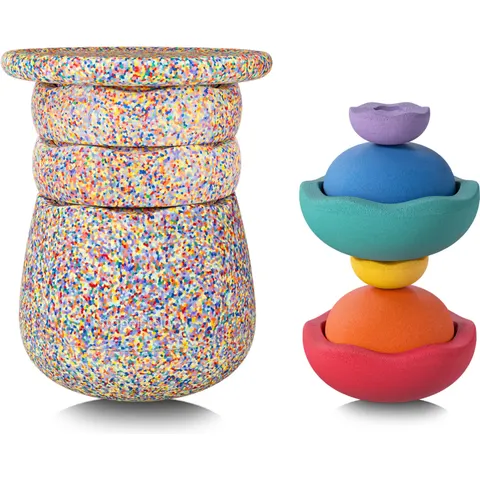 Stapelstein Dynamic complete super confetti – mehrfarbig – Bild 1