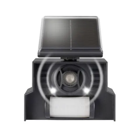 Gardigo Solar-Vogelabwehr – schwarz – Bild 1