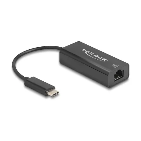 DeLOCK 64306 - Ethernet Adapter - USB C - Fast Ethernet 100 Mbps – afbeelding 1