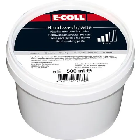 E-COLL Handwaschpaste 4317784349758 500ml, Dose – Bild 1