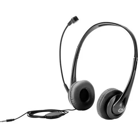 Auriculares estéreo de 3,5 mm con micrófono - HP – imagen 1