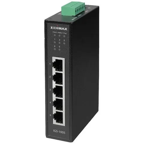 EDIMAX EDI IGS-1005 - Switch, 5 puertos, Gigabit Ethernet – imagen 1
