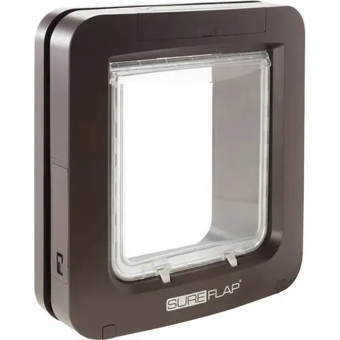 Gateira grande Sureflap com microchip - Gateira Sureflap com microchip (castanho) – imagen 1
