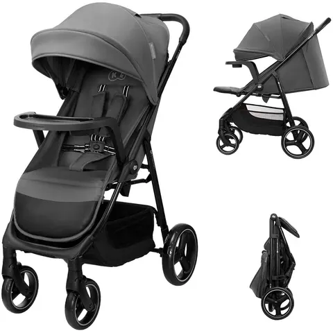 Kinderkraft Buggy TRIG 3 tray grau – Bild 1