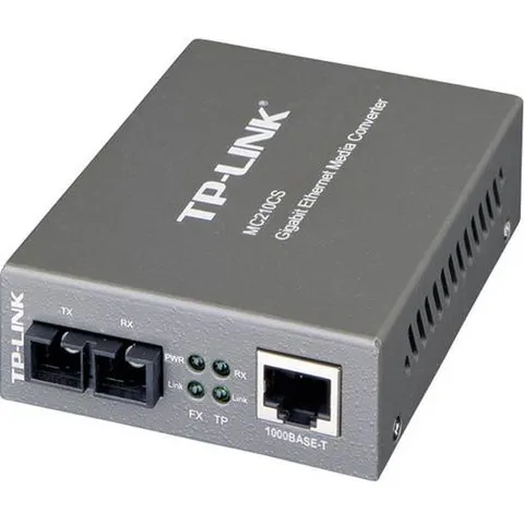 TP-LINK TPLINK MC210CS - 1000BaseTX>1000Base FX single mode converter – image 1