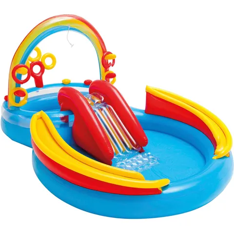 Aire de jeux gonflable Arc-en-Ciel Intex – image 1