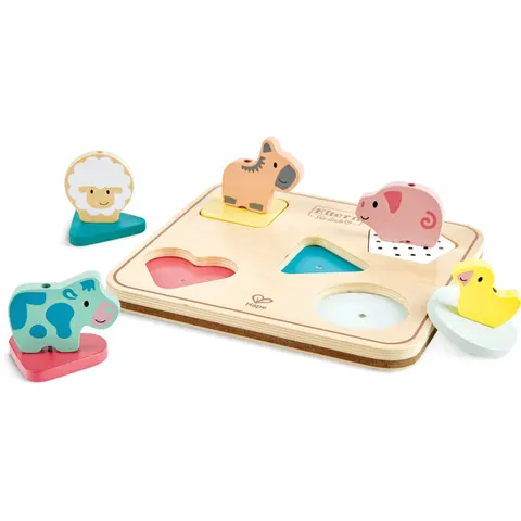 Puzzle sonore Animaux de la Ferme - Hape – image 1