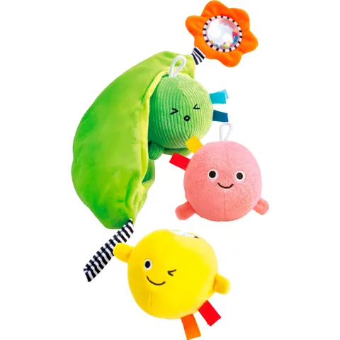 Hochet 3 petits pois - Hape – image 1