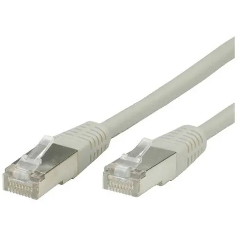 VALUE S/FTP(PiMF) Patchkabel CAT6/Kl.E, grau 3m – Bild 1