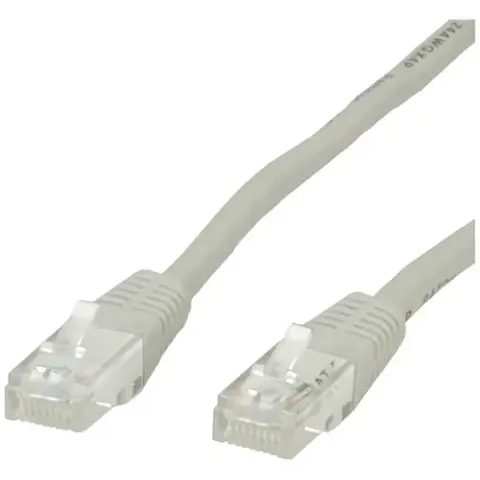 VALUE 21990910 - Cable de interconexiones Cat.6, UTP, gris, 10 m – imagen 1