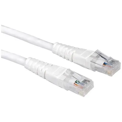 VALUE 21990956 - Cable de interconexiones Cat.6, UTP, blanco, 1,5 m – imagen 1